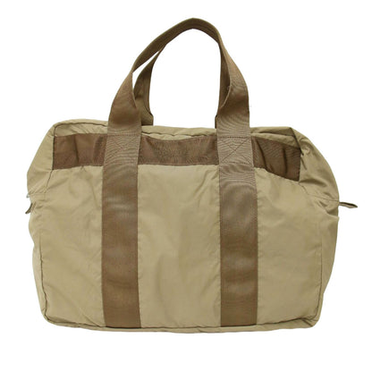 ポケッタブル ボストンバッグ / トート 肩掛け 配色テープ ロゴ刺繍