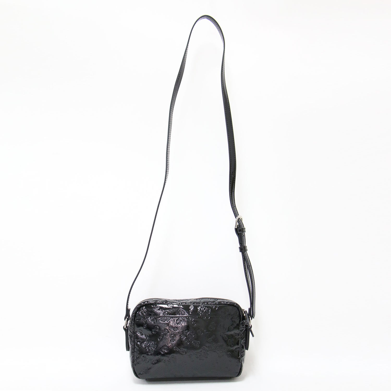 ANNA SUI (アナスイ) エリス 型押し エナメルレザー ショルダー ANNA SUI (アナスイ) エリス 型押し エナメルレザー ショルダー
