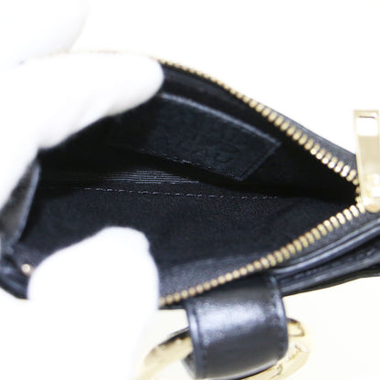 レザー リング付き コインケース / ウォレット ジップ