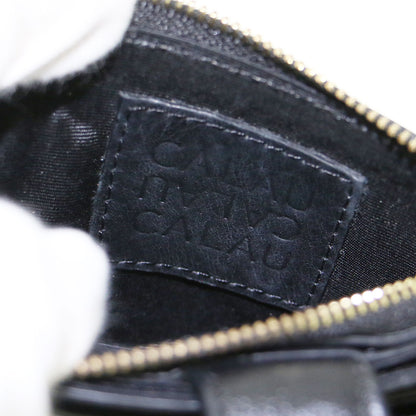 レザー リング付き コインケース / ウォレット ジップ