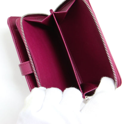 ミディアム スタッズ付き ラウンドジップ ウォレット / MEDIUM ZIP AROUND WALLET WITH STUDS 二つ折り 財布 レザー