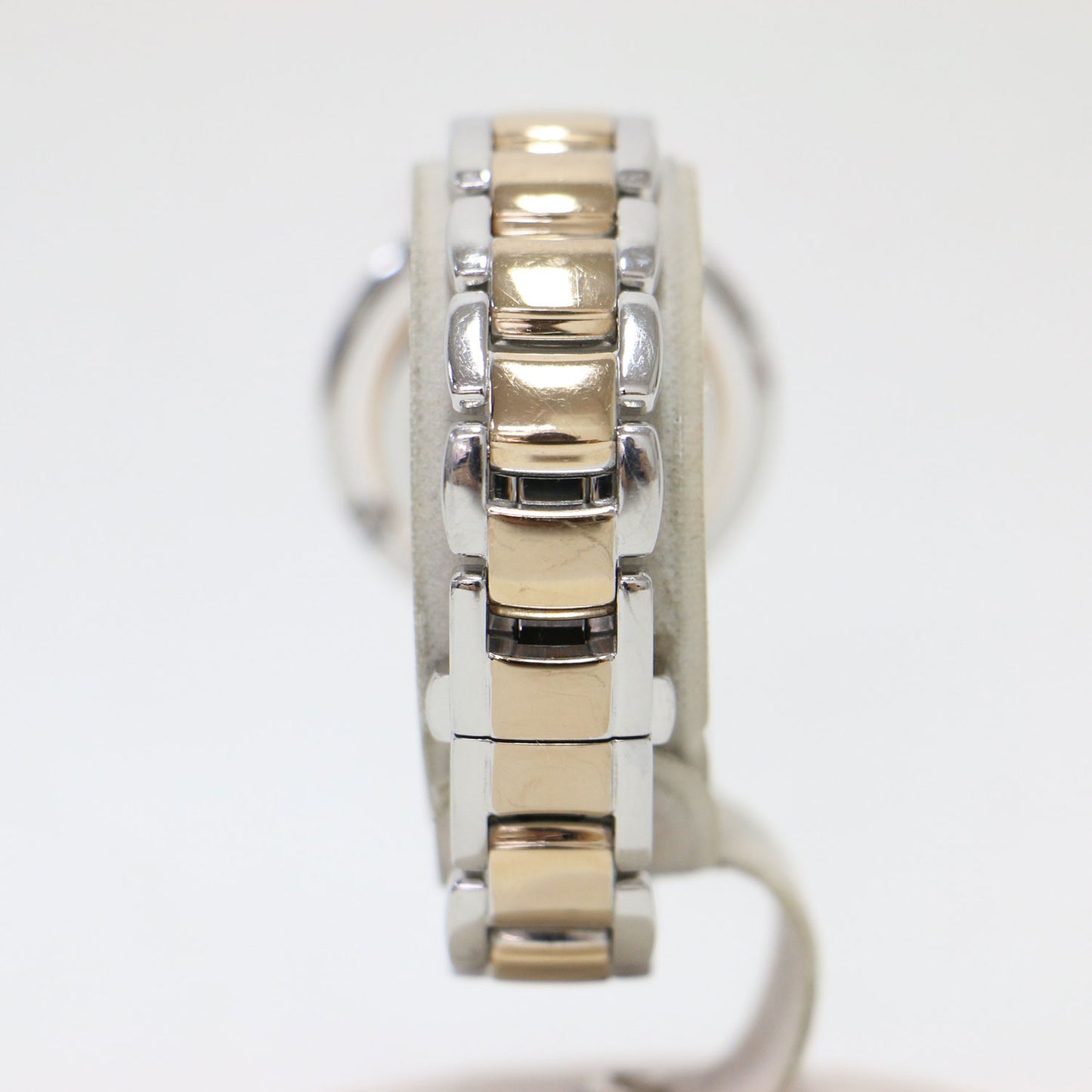 L アークリー コレクション / Arcly Collection メタルベルト 腕時計 ラウンド型 ソーラークオーツ エコ・ドライブ