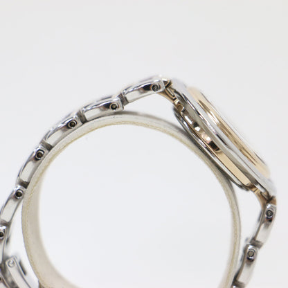 L アークリー コレクション / Arcly Collection メタルベルト 腕時計 ラウンド型 ソーラークオーツ エコ・ドライブ