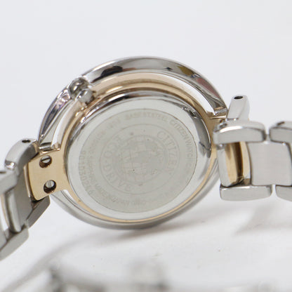 L アークリー コレクション / Arcly Collection メタルベルト 腕時計 ラウンド型 ソーラークオーツ エコ・ドライブ