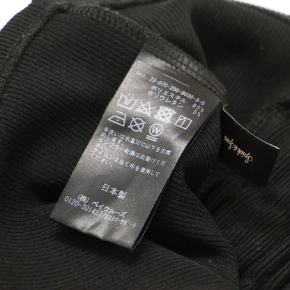 22秋冬 カット ビスチェ / ベアトップ リブ カットソー素材