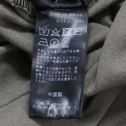 23春夏 天竺 アメスリ ロング ワンピース / ノースリーブ クルーネック カットソー素材 コットン