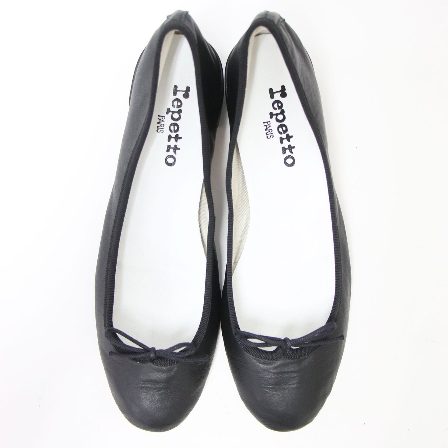 レザー バレエシューズ / BALLERINE パンプス ラウンドトゥ ローヒール