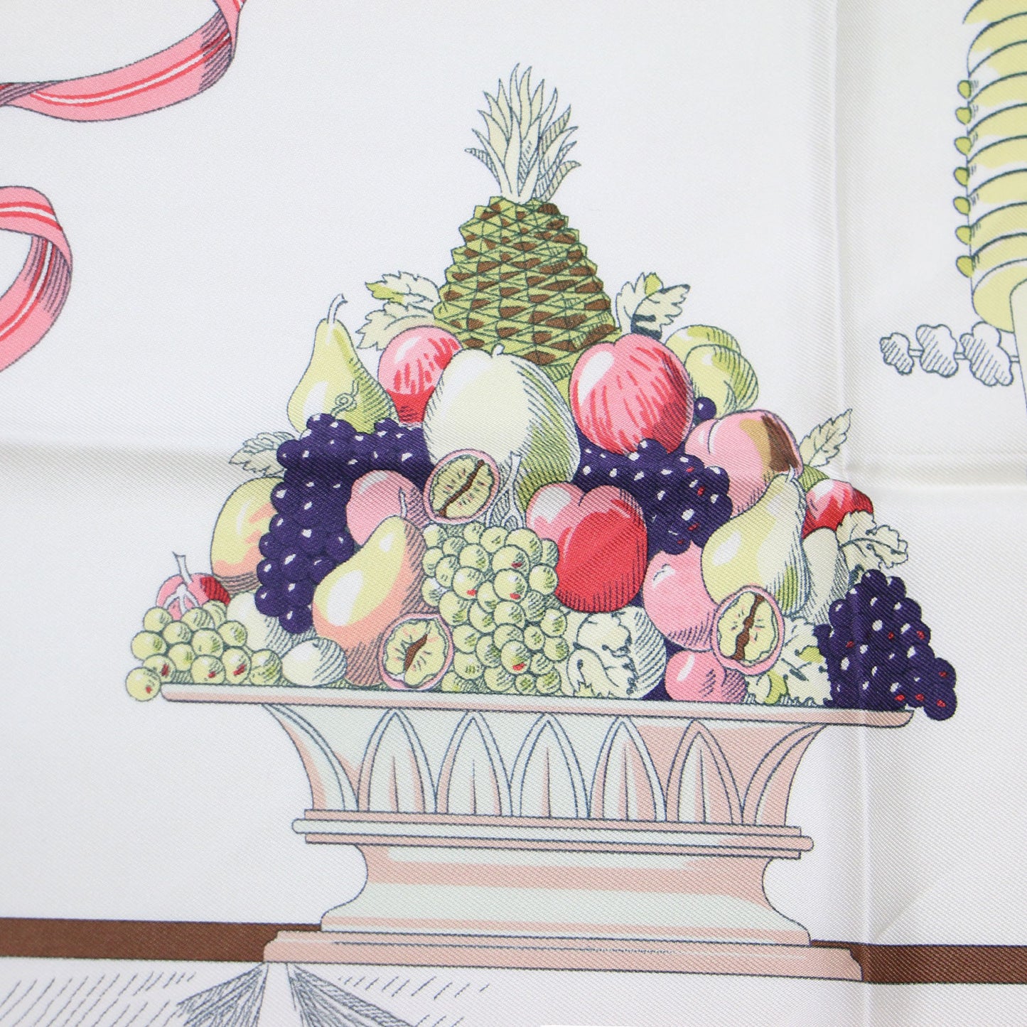 カレ90 シルク スカーフ フランス料理を讃えて / A LA GLOIRE DE LA CUISINE FRANCAISE