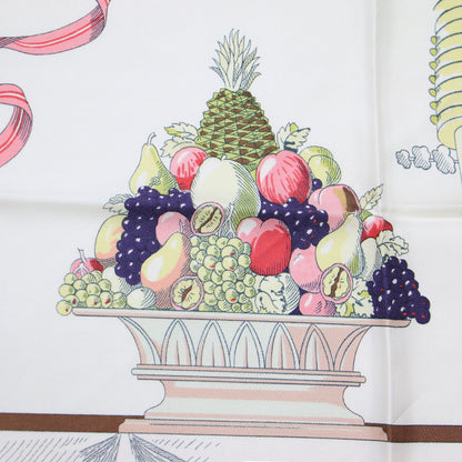 カレ90 シルク スカーフ フランス料理を讃えて / A LA GLOIRE DE LA CUISINE FRANCAISE