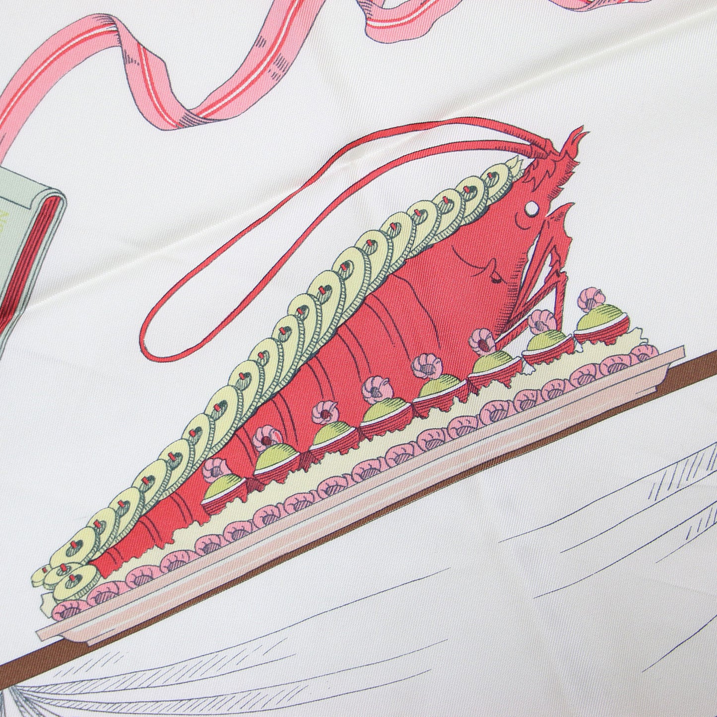 カレ90 シルク スカーフ フランス料理を讃えて / A LA GLOIRE DE LA CUISINE FRANCAISE