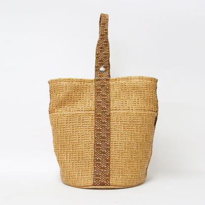 タムール MM ワンハンドル バッグ / かごバッグ ショルダーバッグ 肩掛け コットン