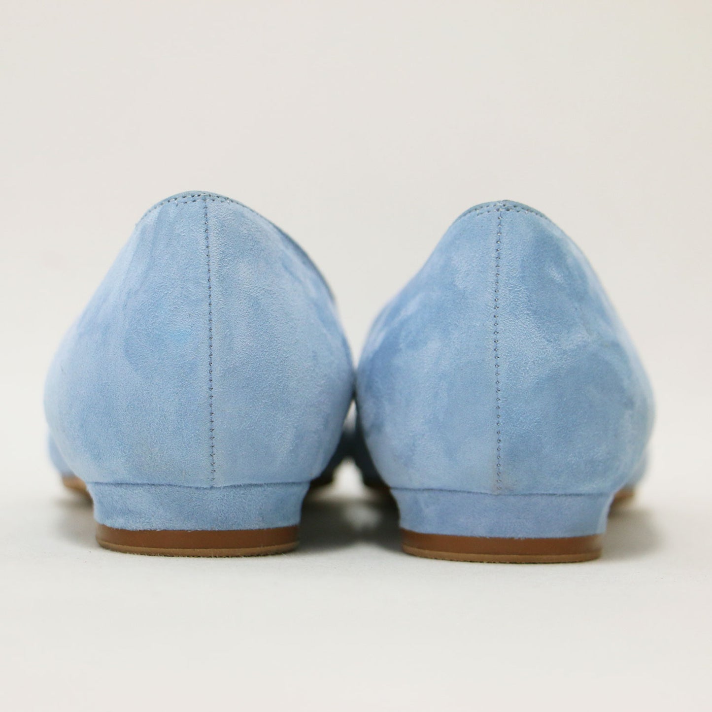 スエード フラット パンプス / BBFLAT ポインテッドトゥ レザー