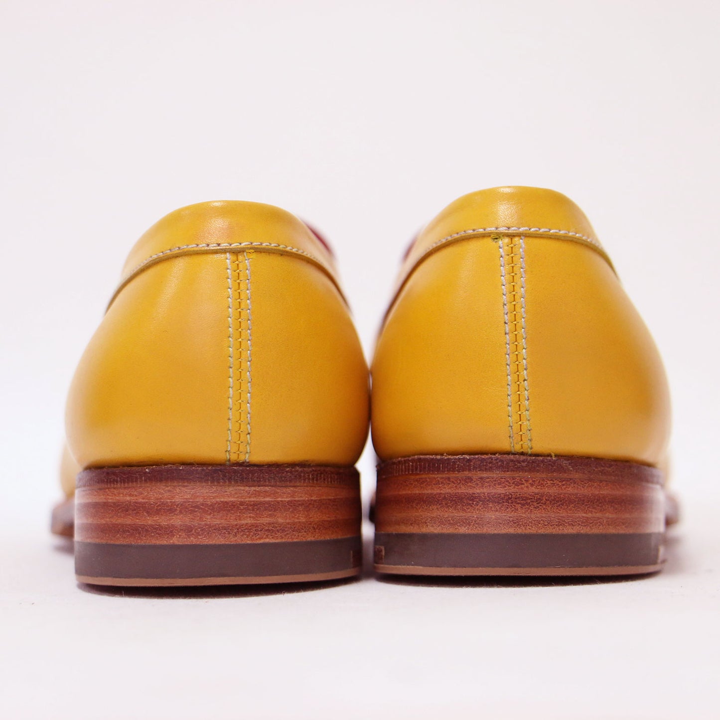 カーフレザー シグニチャー ローファー / スリッポン フラット 牛革