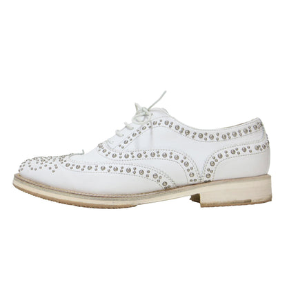 バーウッド メット ウィングチップ レースアップ シューズ / BURWOOD MET ドレスシューズ スタッズ付き カーフレザー