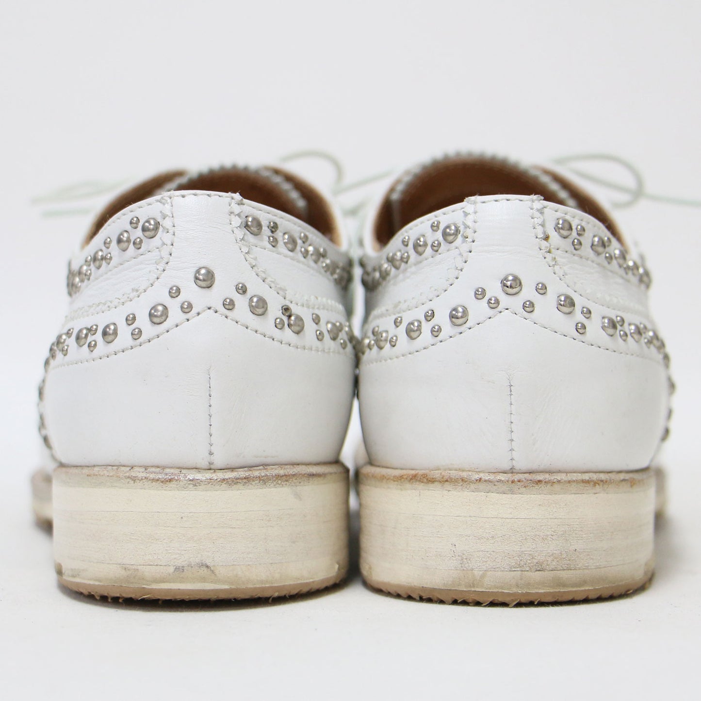 バーウッド メット ウィングチップ レースアップ シューズ / BURWOOD MET ドレスシューズ スタッズ付き カーフレザー