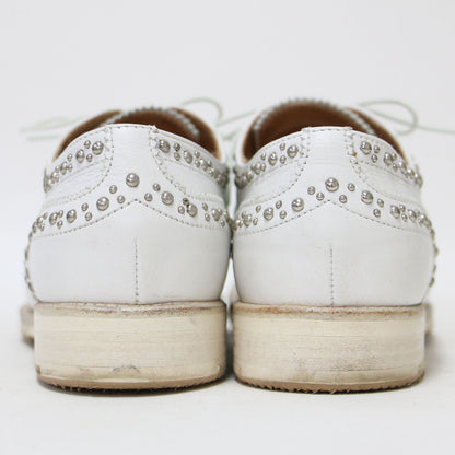 バーウッド メット ウィングチップ レースアップ シューズ / BURWOOD MET ドレスシューズ スタッズ付き カーフレザー