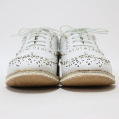 バーウッド メット ウィングチップ レースアップ シューズ / BURWOOD MET ドレスシューズ スタッズ付き カーフレザー