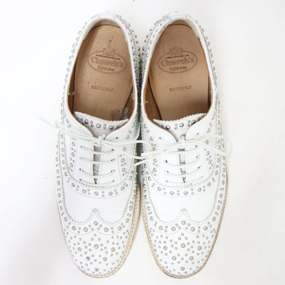 バーウッド メット ウィングチップ レースアップ シューズ / BURWOOD MET ドレスシューズ スタッズ付き カーフレザー