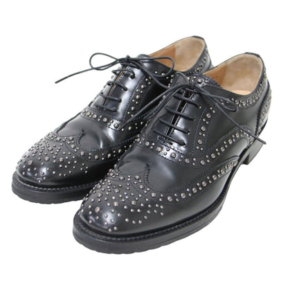 バーウッド メット ウィングチップ レースアップ シューズ / BURWOOD MET ドレスシューズ スタッズ付き カーフレザー