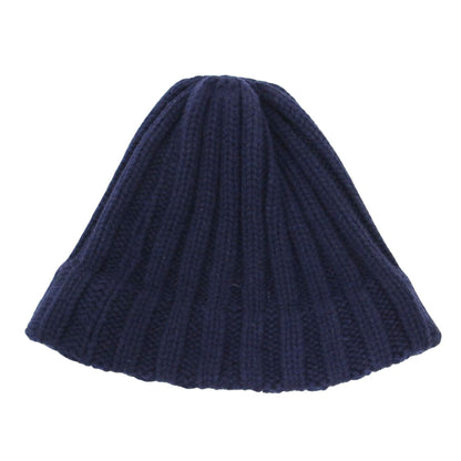 23秋冬 ウール ビーニー / WOOL BEANIE ニットキャップ 帽子 リブ編み