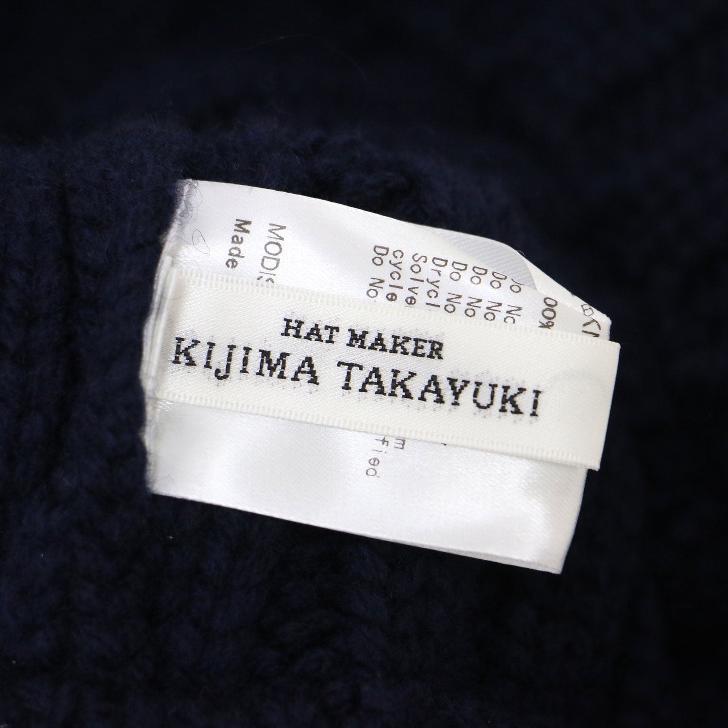 KIJIMA TAKAYUKI (キジマタカユキ) 23秋冬 ウール ビーニー / WOOL