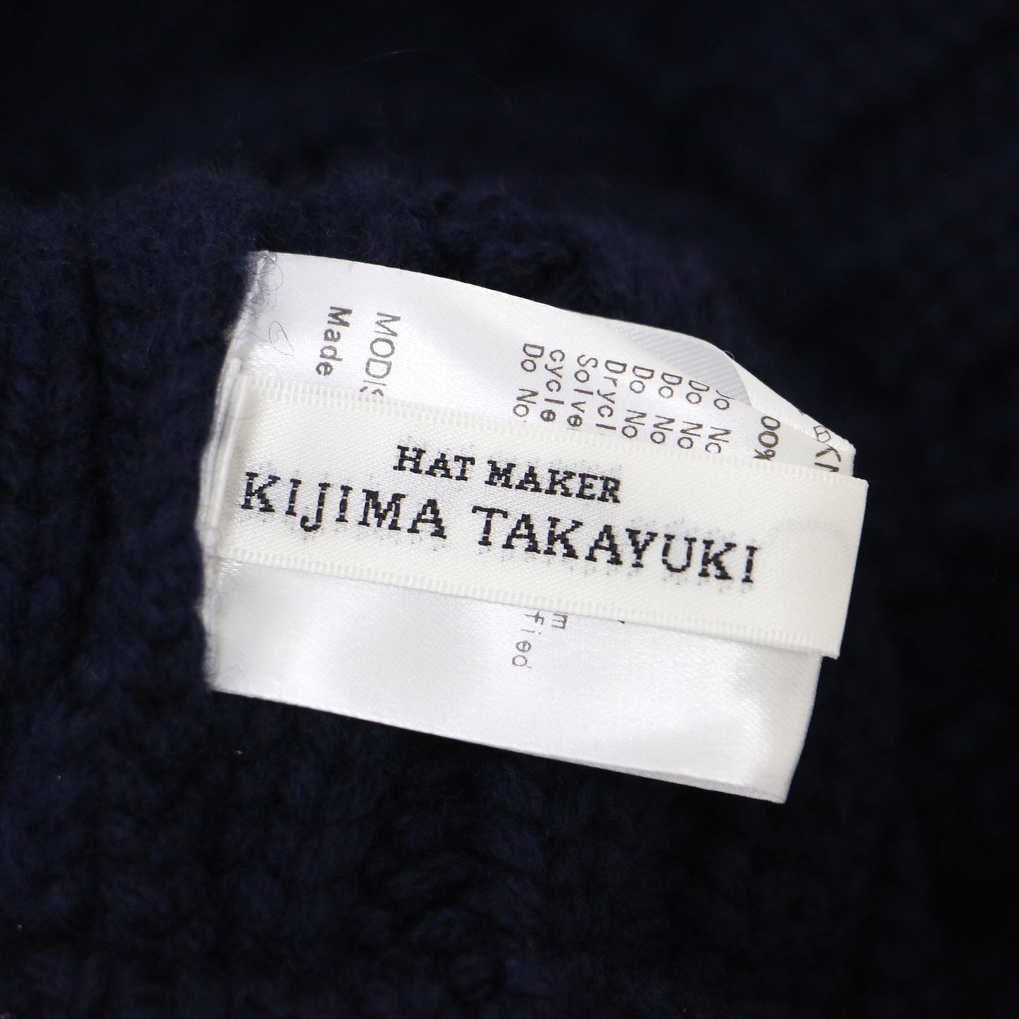 23秋冬 ウール ビーニー / WOOL BEANIE ニットキャップ 帽子 リブ編み