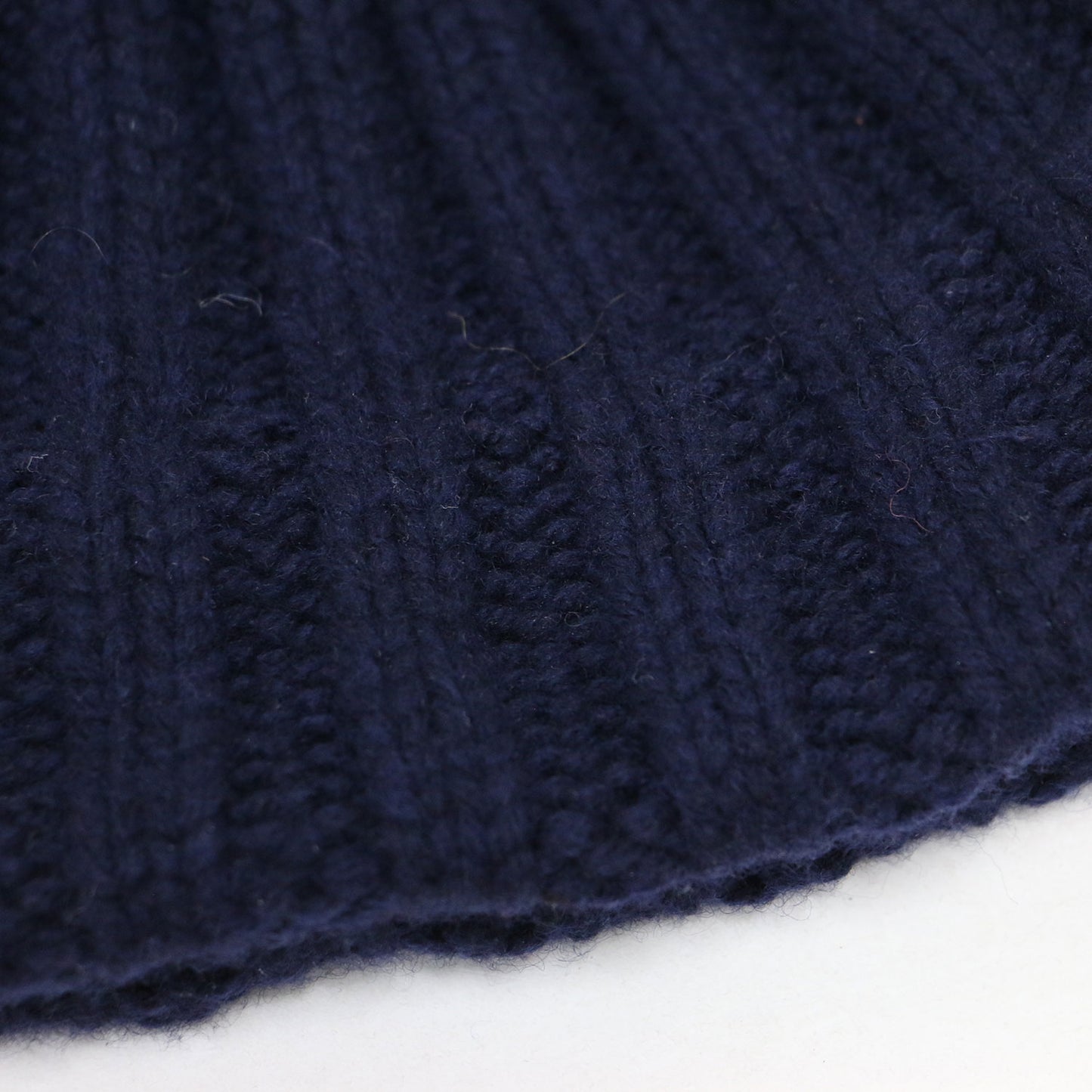 23秋冬 ウール ビーニー / WOOL BEANIE ニットキャップ 帽子 リブ編み