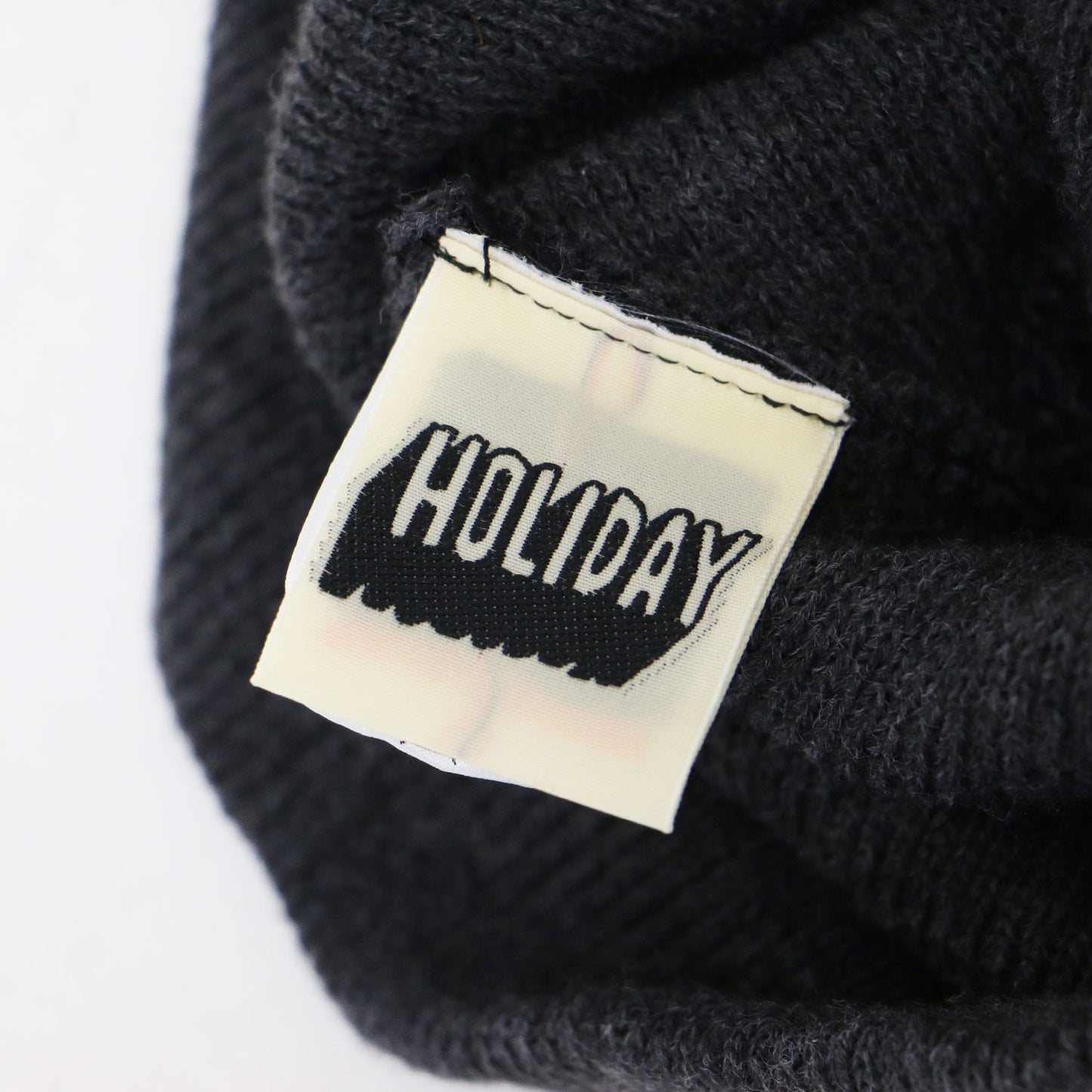 24春夏 ロゴ刺繍 ビーニー / BEANIE 帽子 ニットキャップ リブ