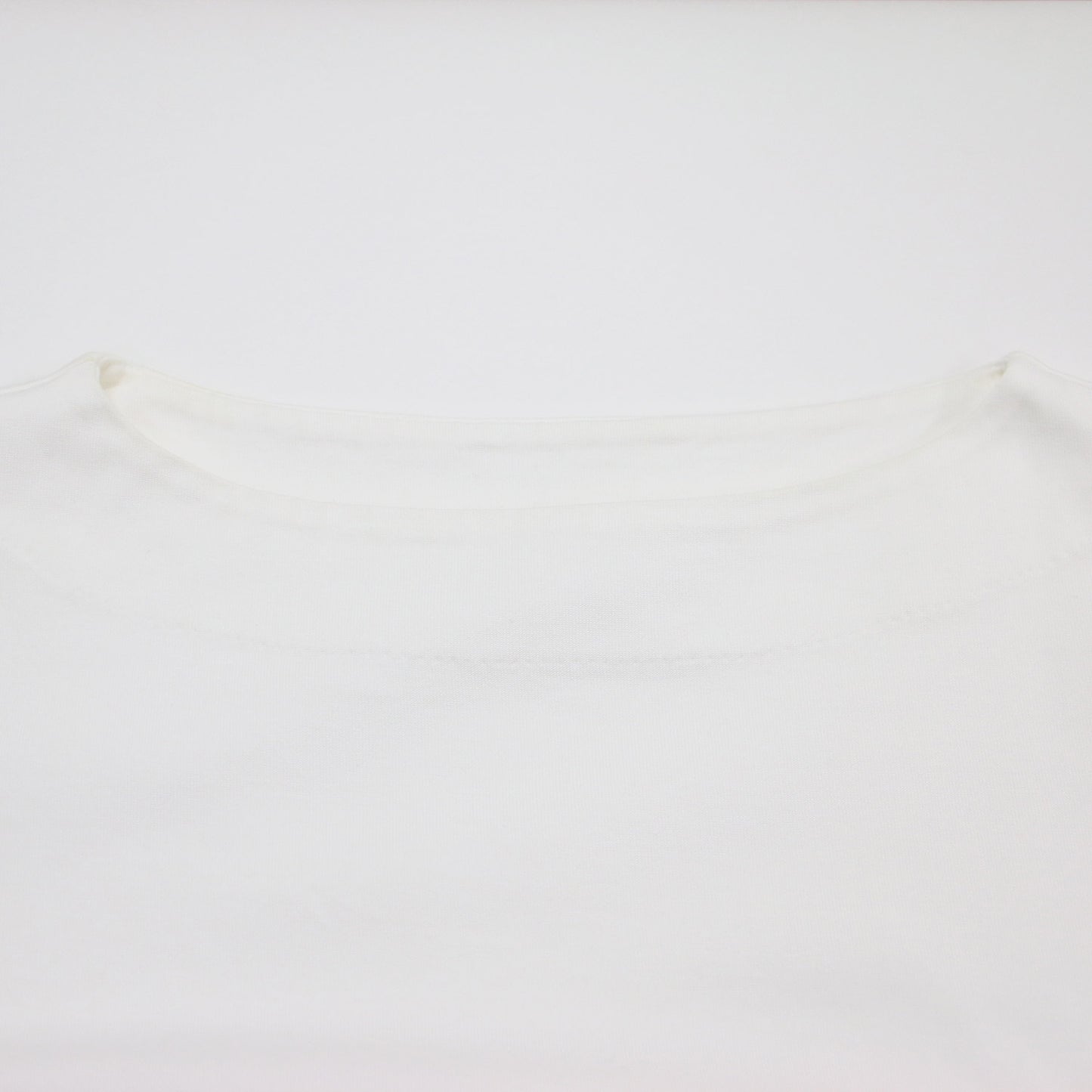 &RC 24秋冬 ウルティマ コットン プルオーバー / Tシャツ ロング丈 長袖 ボートネック オーバーサイズ