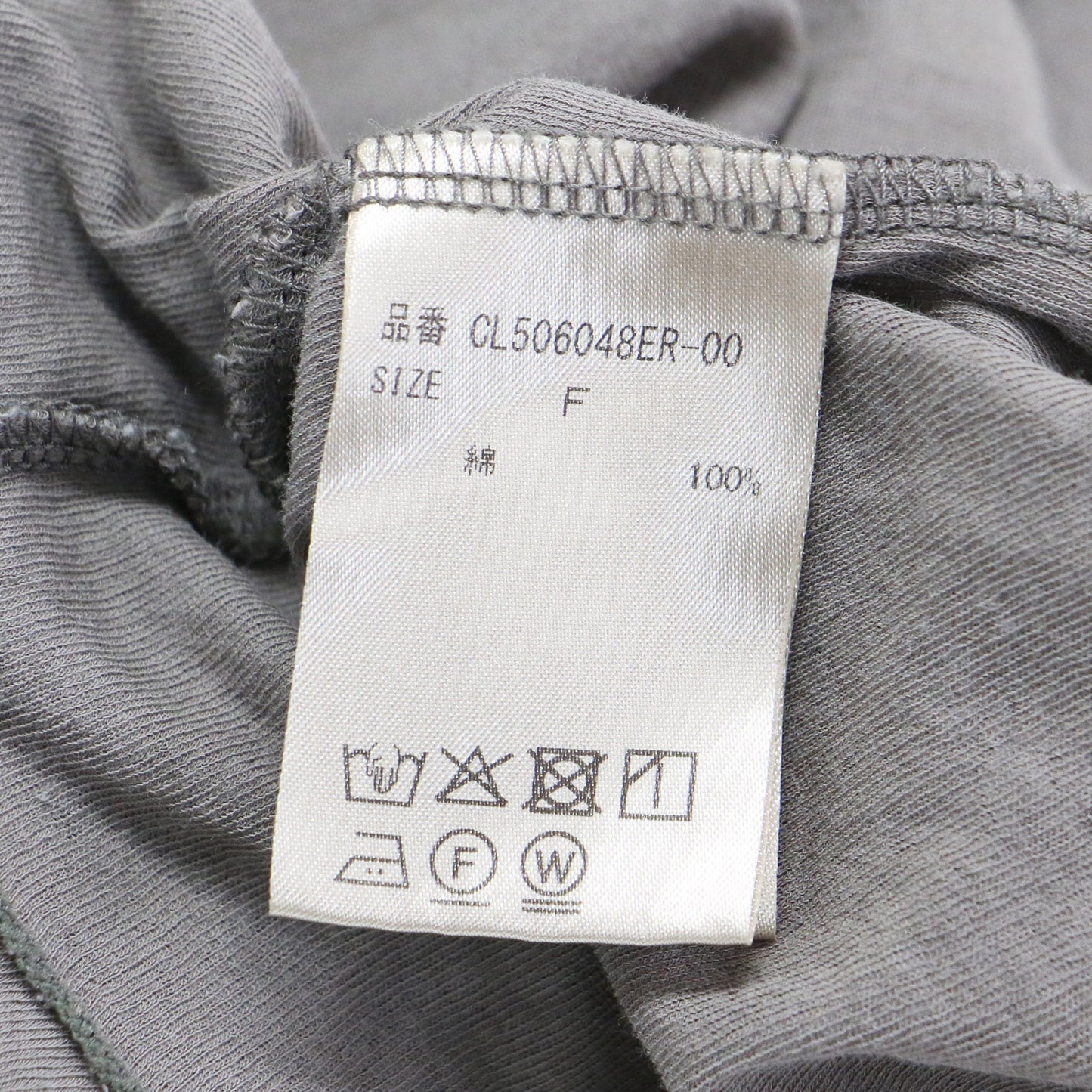 5AWARENESS 25春夏 ボートネック ロングスリーブ Tシャツ / カットソー 長袖 シアー コットン