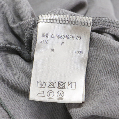5AWARENESS 25春夏 ボートネック ロングスリーブ Tシャツ / カットソー 長袖 シアー コットン