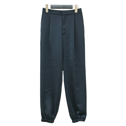 24秋冬 クリーン サテン ジョガーパンツ / テーパード 裾絞り