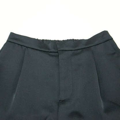 24秋冬 クリーン サテン ジョガーパンツ / テーパード 裾絞り