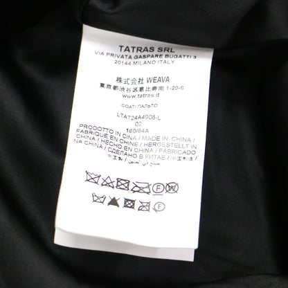 24秋冬 フェイクファー ノーカラー コート / TAMIL ロング クルーネック オーバーサイズ