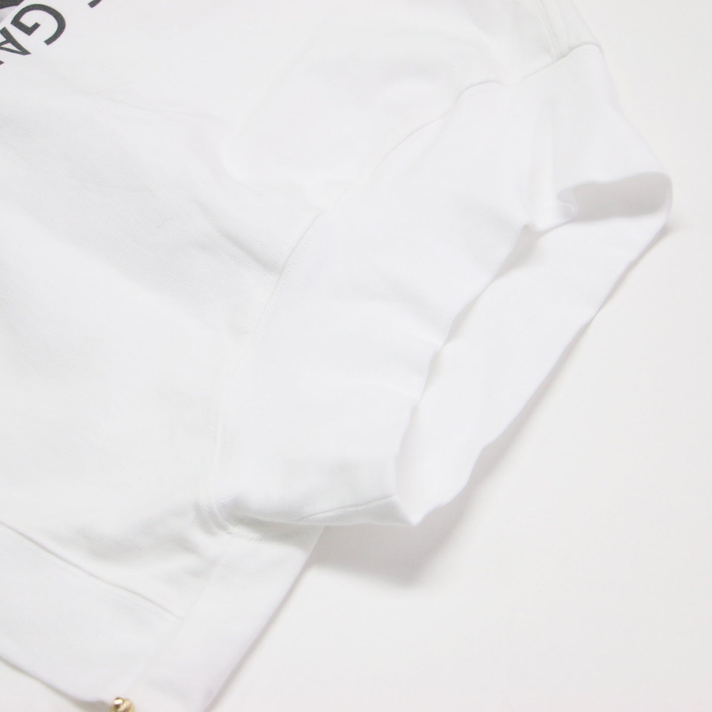 25春夏 フォトプリント フレンチスリーブ Tシャツ / カットソー クロップド丈 クルーネック 半袖 ワイド コットン