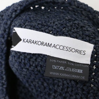 23春夏 ペーパー コットン ベレー帽 / 帽子 クロシェ編み