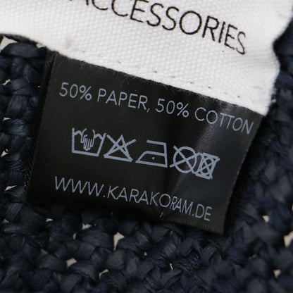 23春夏 ペーパー コットン ベレー帽 / 帽子 クロシェ編み