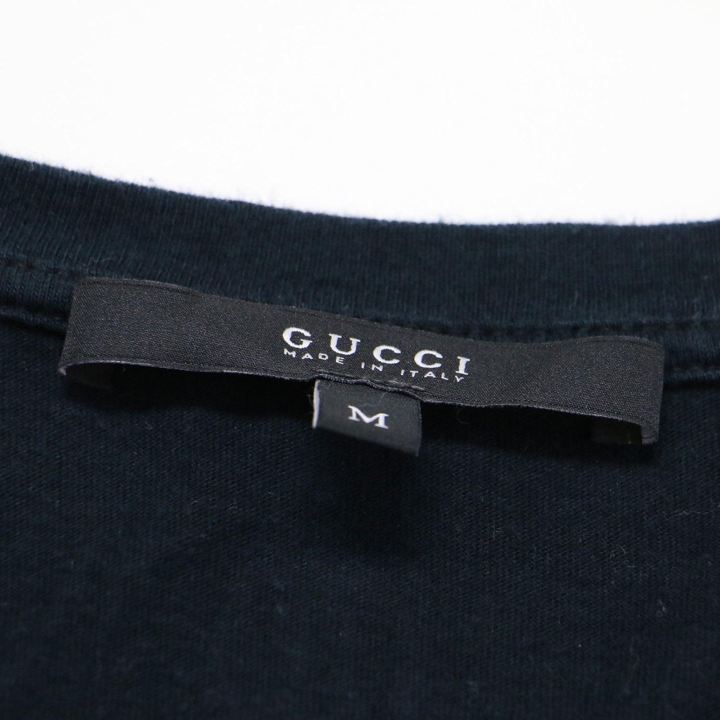 バックロゴ タンクトップ / Tシャツ ノースリーブ Uネック コットン