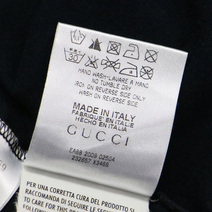 バックロゴ タンクトップ / Tシャツ ノースリーブ Uネック コットン