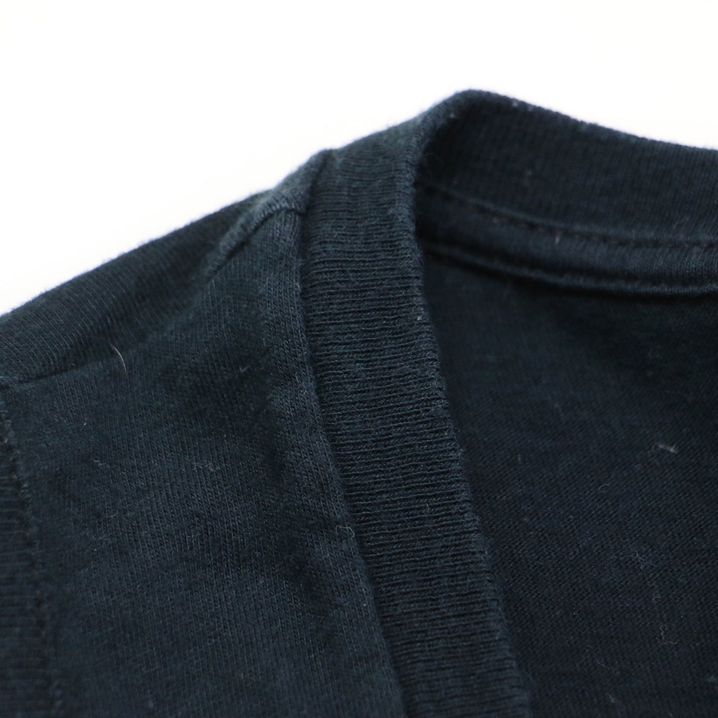 バックロゴ タンクトップ / Tシャツ ノースリーブ Uネック コットン