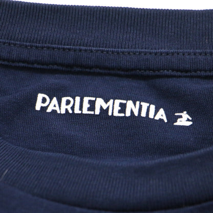 24春夏 ロゴプリント 長袖 Tシャツ / MANCHES LONGUES カットソー クルーネック ロングスリーブ コットン