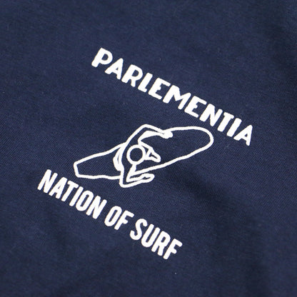 24春夏 ロゴプリント 長袖 Tシャツ / MANCHES LONGUES カットソー クルーネック ロングスリーブ コットン