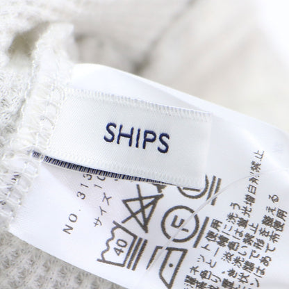 24秋冬 ワッフル セミフレア パンツ / イージーパンツ ウエストゴム ワッフル素材 コットン