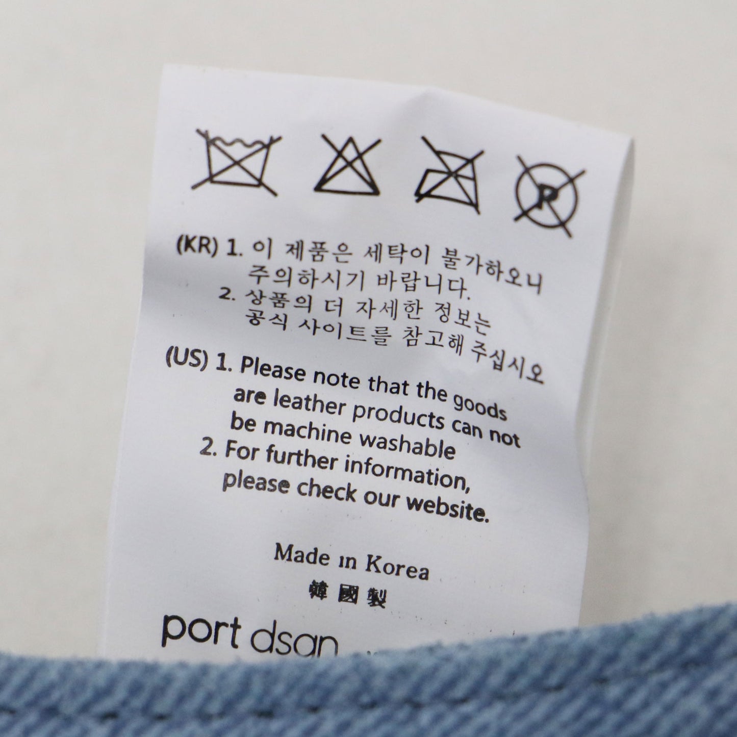 デニム柄 プリント スエード ショルダーバッグ / SHOULDER BROCLE SMALL ハンドバッグ 肩掛け バックル レザー