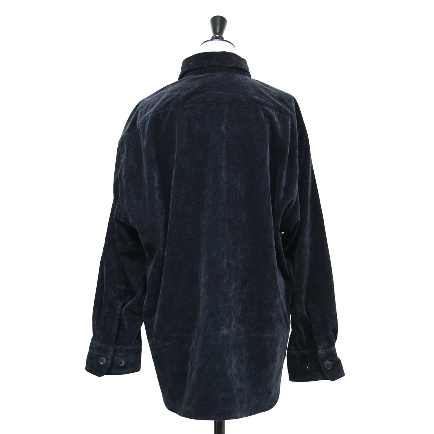 ポリエステル コットン レーヨン コーデュロイ シャツ ブルゾン / ジャケット 長袖 ストレッチ