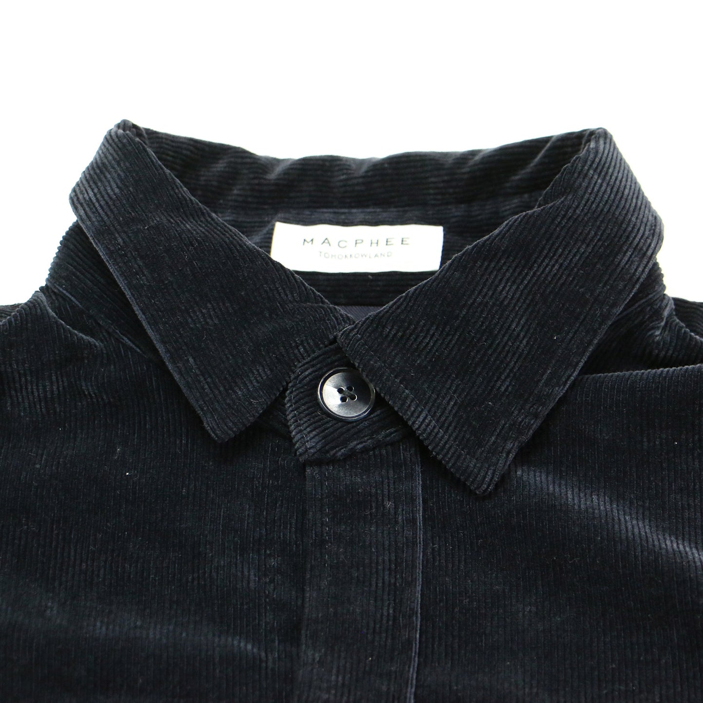 ポリエステル コットン レーヨン コーデュロイ シャツ ブルゾン / ジャケット 長袖 ストレッチ