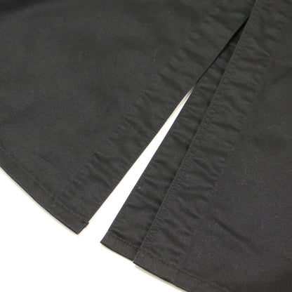 24春夏 ハイカウント コットン マキシ スカート / Iライン スリット