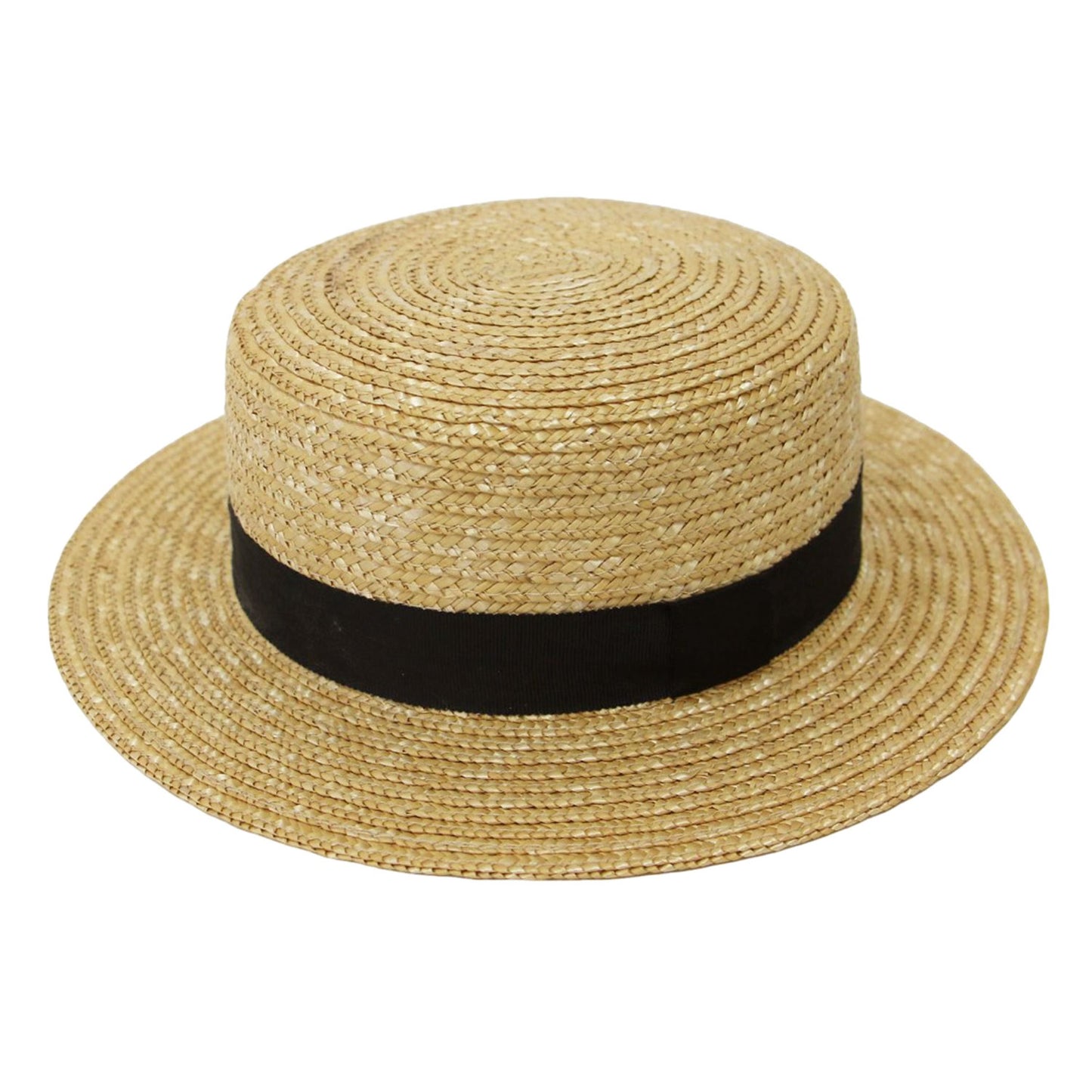 × SALON adam et rope 別注 カンカン帽 / 帽子 麦わら帽子 ハット ラフィア リボン グログランテープ