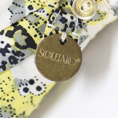 ペイズリー柄 日傘 / バンブーハンドル ロゴ チャーム