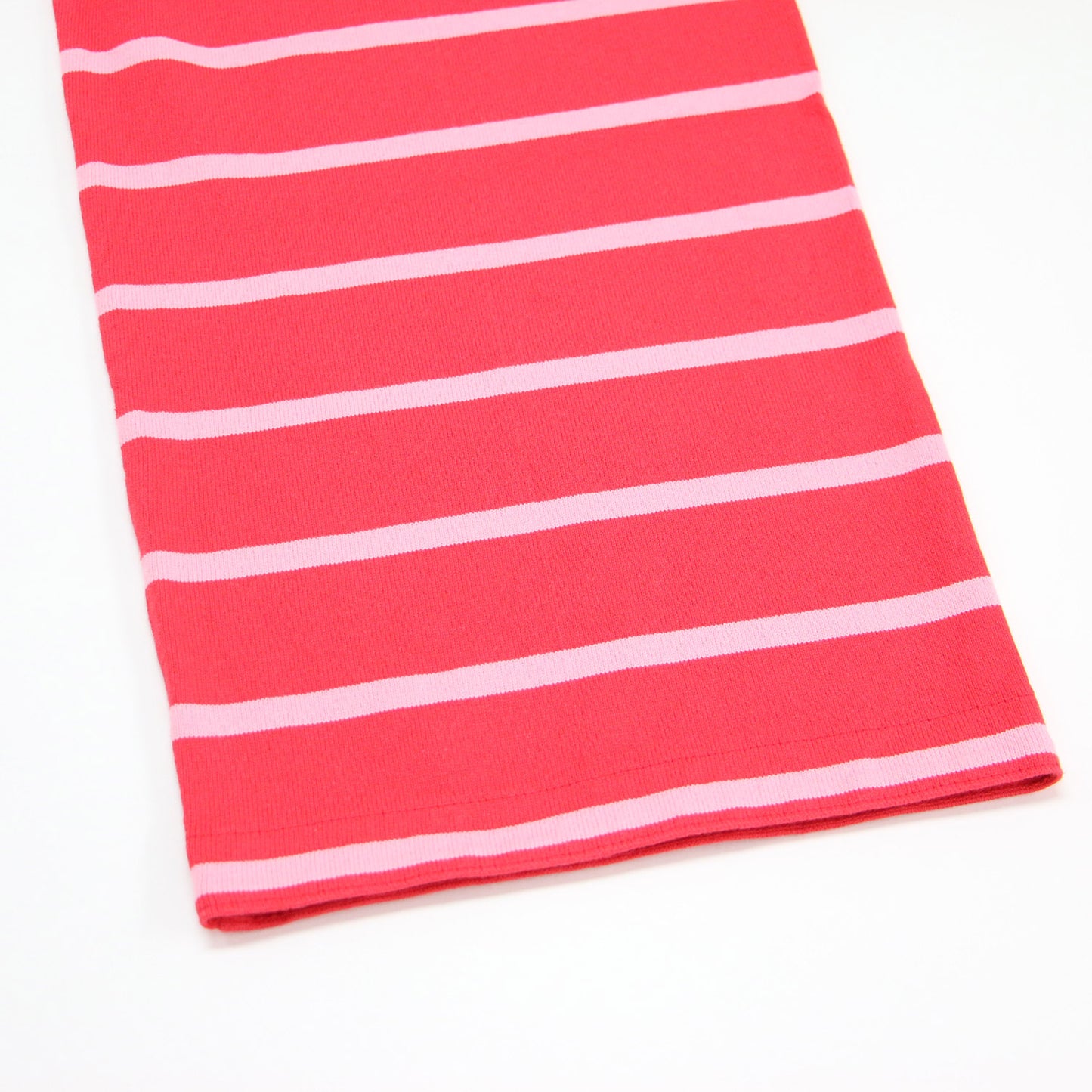 25春夏 ボーダー ボートネック プルオーバー / カットソー 長袖 ワイド スリット コットン